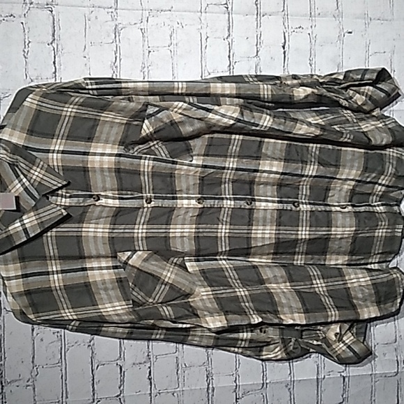 No Boundaries Jr's Button Front Plaid Shirt XXL 21 - Picture 2 of 6